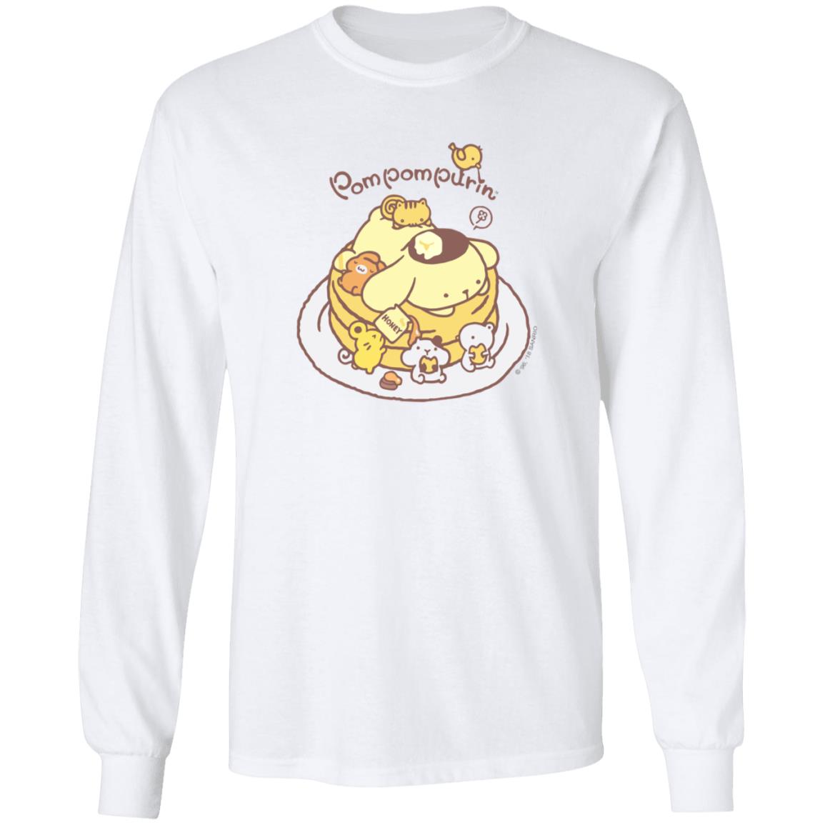 Pom Pom Purin Pancake Shirt Lovedoveclarke Pom Pom Purin Pancake Shirt - Teechipus