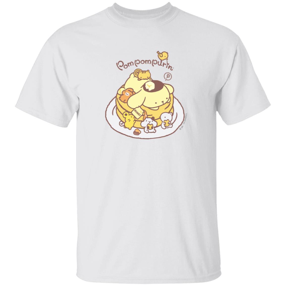 Pom Pom Purin Pancake Shirt Lovedoveclarke Pom Pom Purin Pancake Shirt - Teechipus
