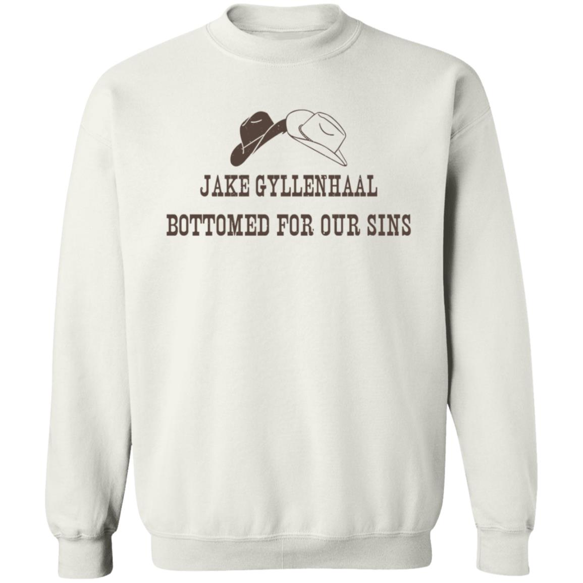 Jake Gyllenhaal Bottomed For Our Sins Shirt Cody Wimmer Jake Gyllenhaal Bottomed For Our Sins Shirt - Teechipus