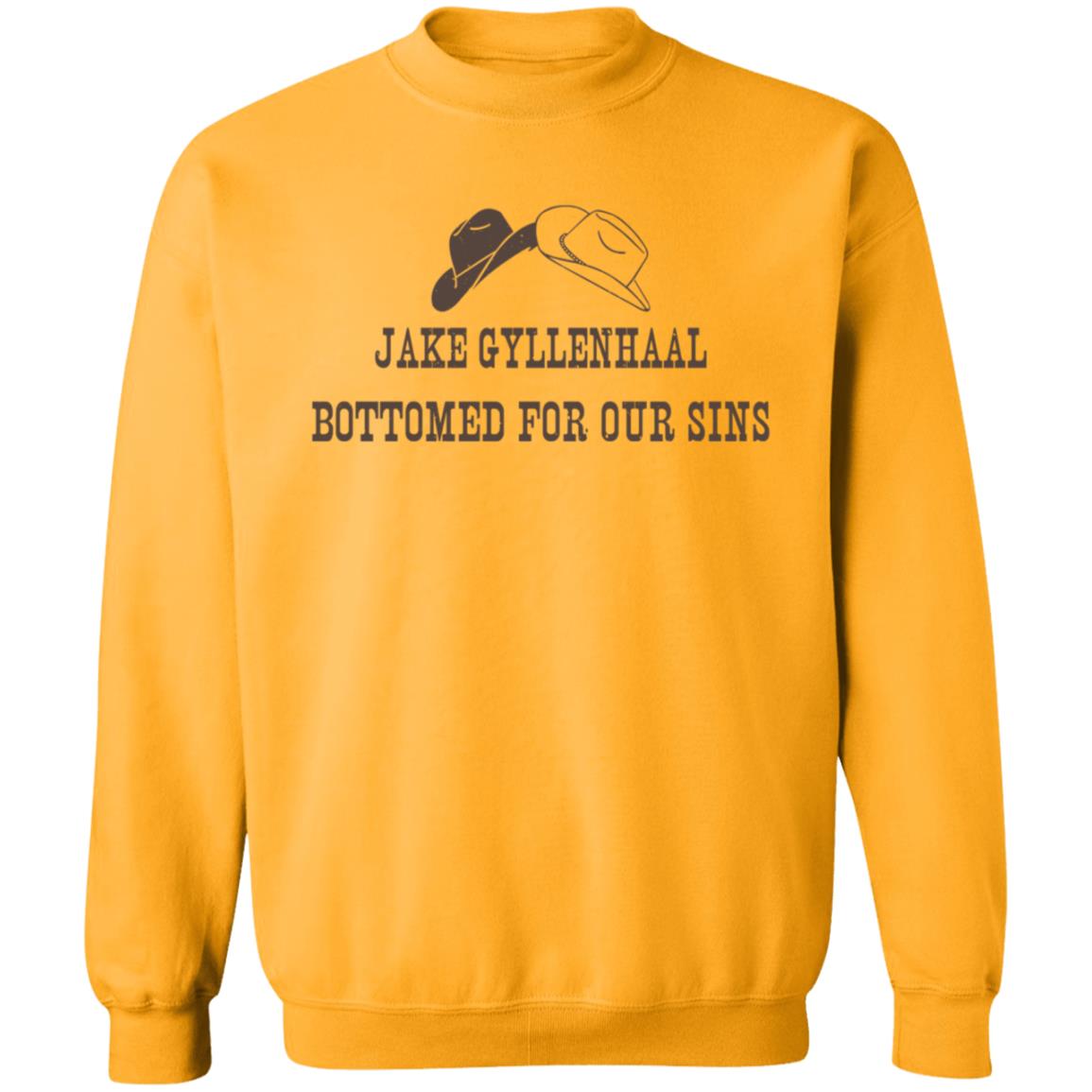 Jake Gyllenhaal Bottomed For Our Sins Shirt Cody Wimmer Jake Gyllenhaal Bottomed For Our Sins Shirt - Teechipus