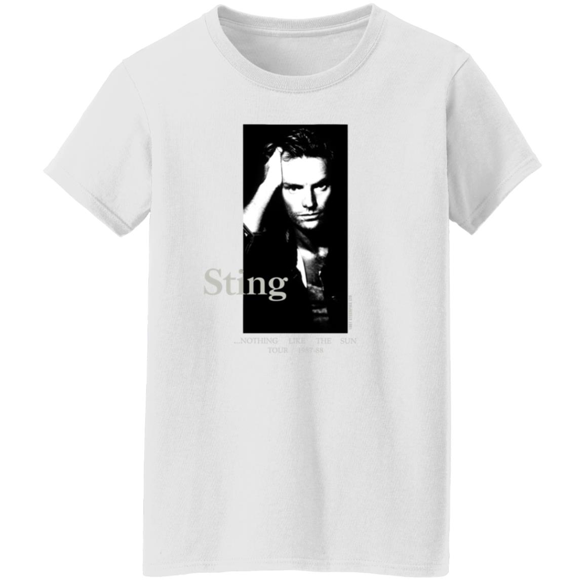 87 88 Sting Nothing Like The Sun Tour T Shirt Hoodie Sweatshirt - Teechipus