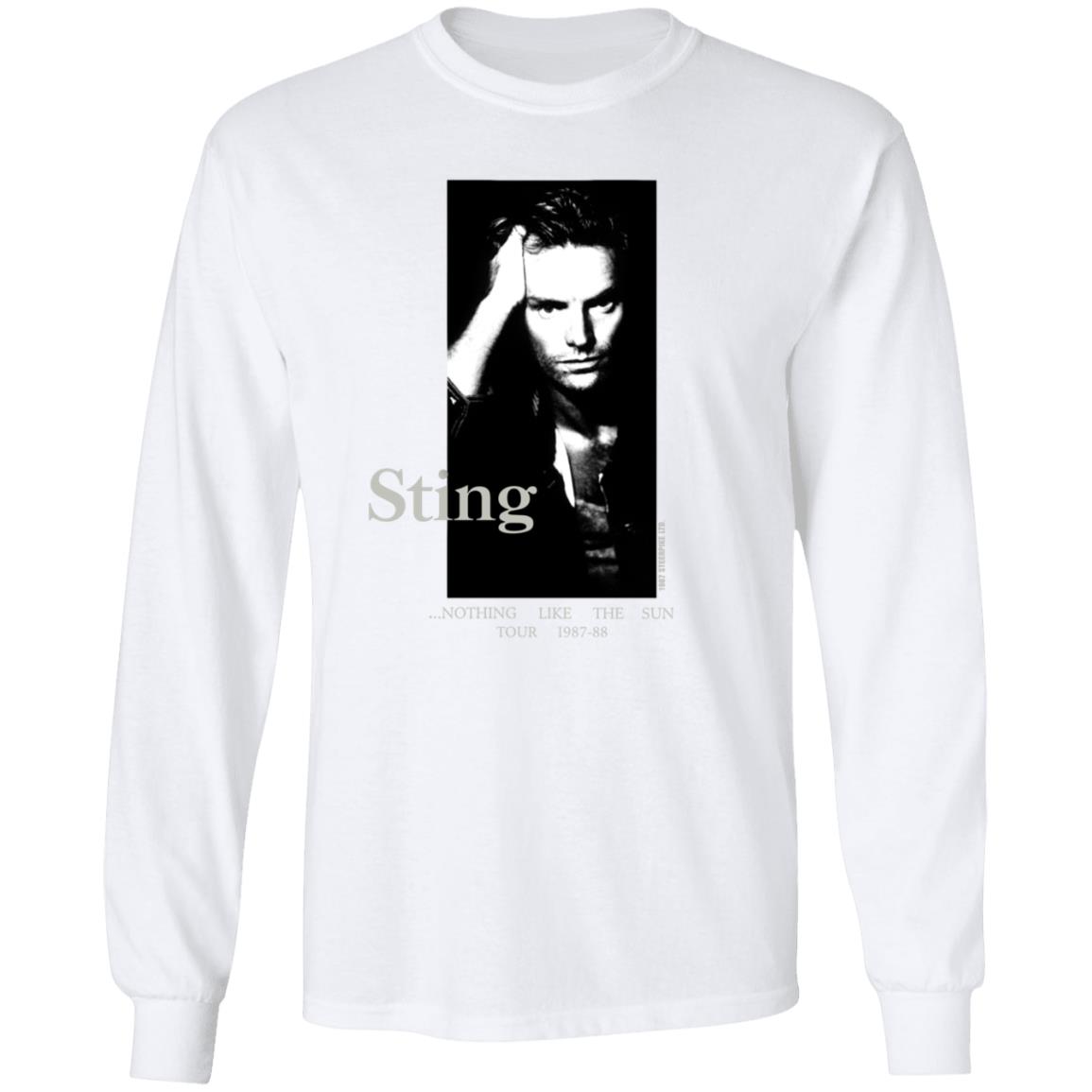 87 88 Sting Nothing Like The Sun Tour T Shirt Hoodie Sweatshirt - Teechipus