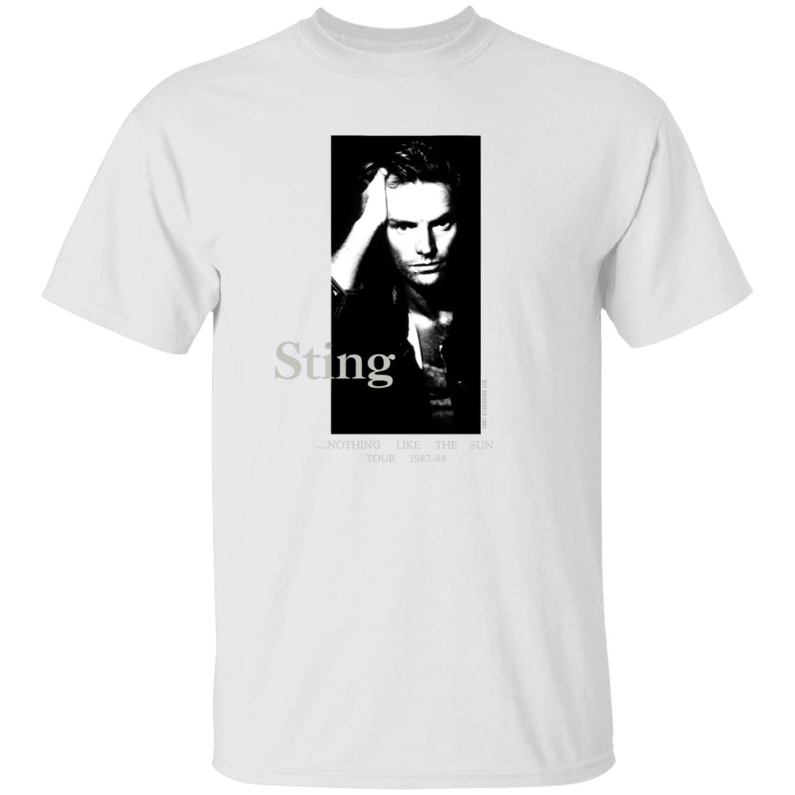 87 88 Sting Nothing Like The Sun Tour T Shirt Hoodie Sweatshirt - Teechipus