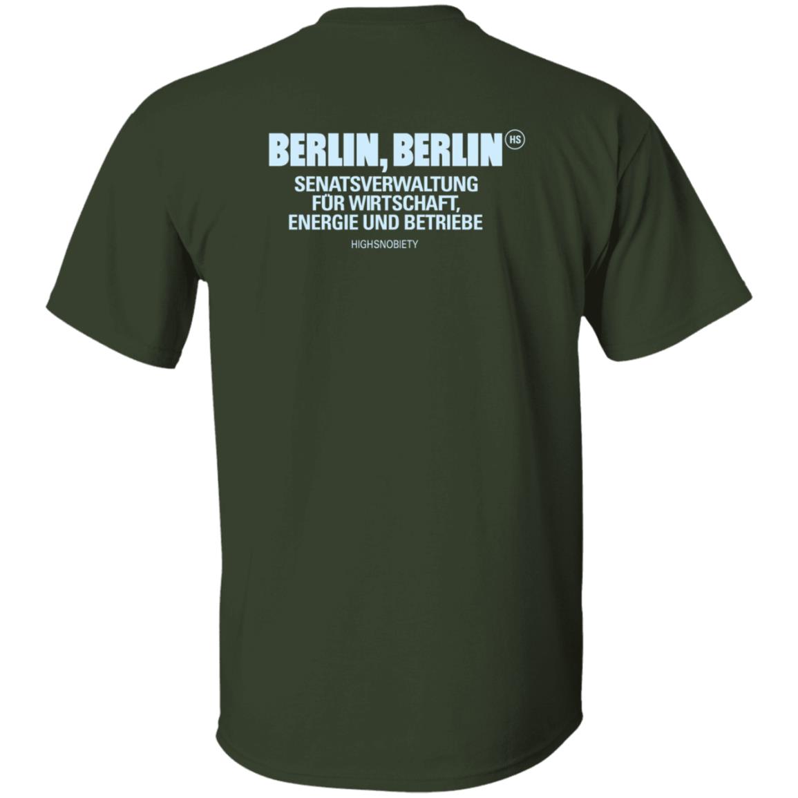 Berlin Berlin Senatsverwaltung Für Wirtschaft Energie Und Betriebe Shirt Highsnobiety Shop Berlin Berlin T Shirt - Teechipus