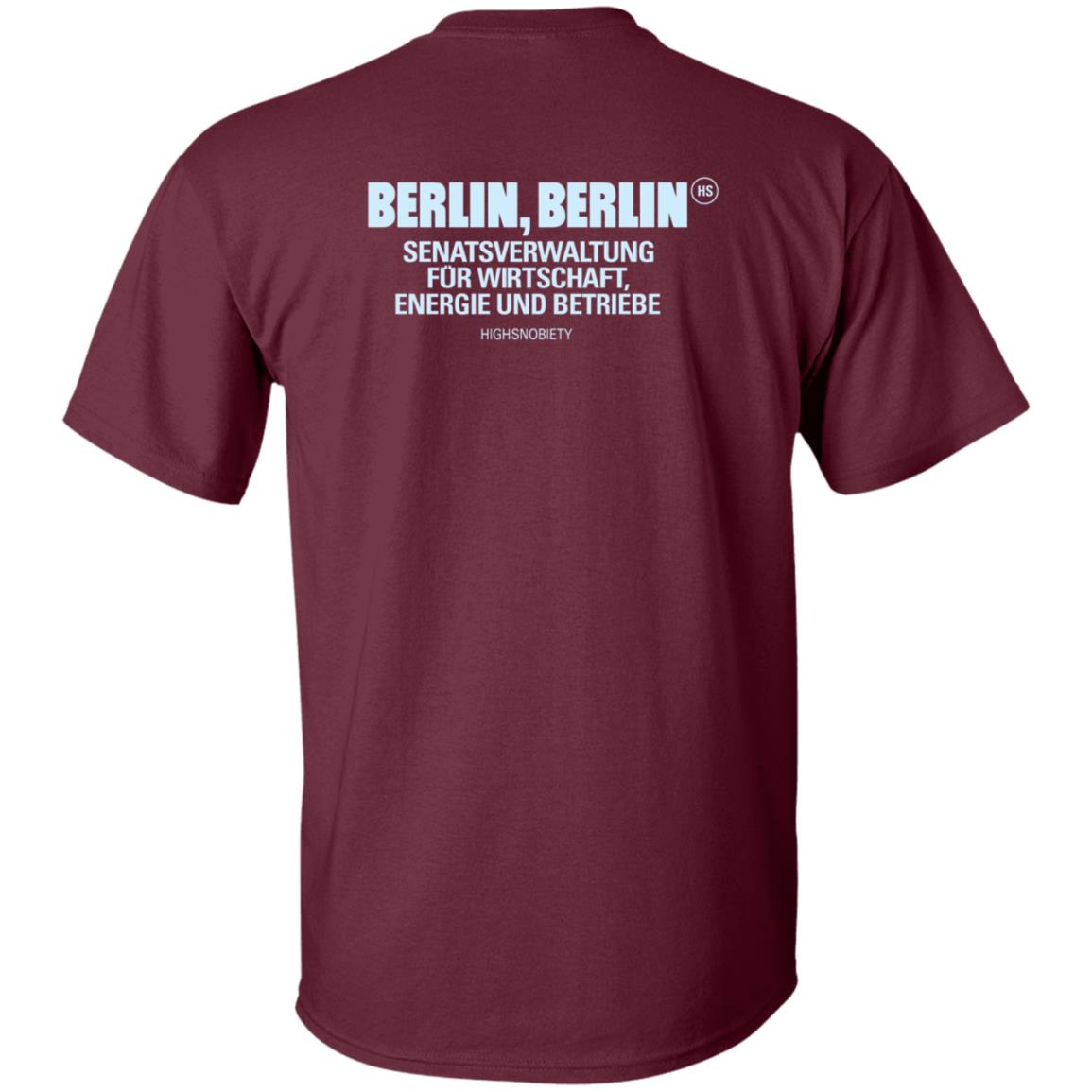 Berlin Berlin Senatsverwaltung Für Wirtschaft Energie Und Betriebe Shirt Highsnobiety Shop Berlin Berlin T Shirt - Teechipus