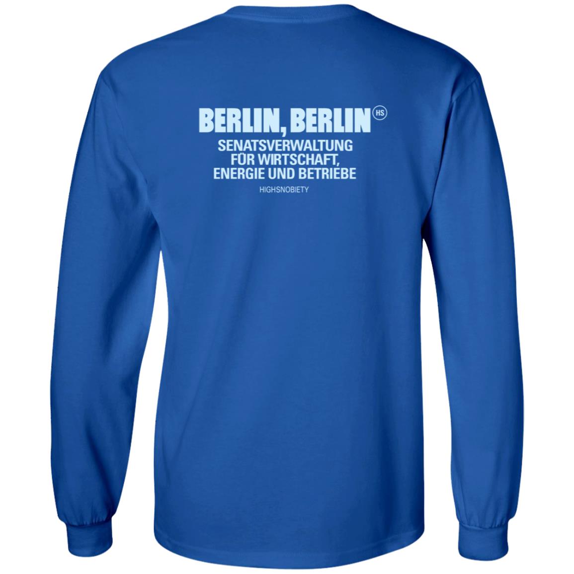 Berlin Berlin Senatsverwaltung Für Wirtschaft Energie Und Betriebe Shirt Highsnobiety Shop Berlin Berlin T Shirt - Teechipus