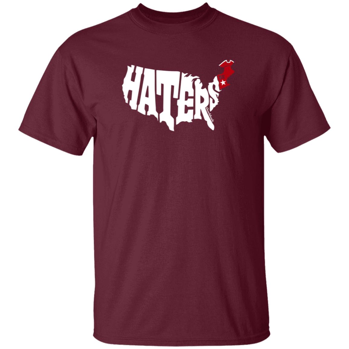 New England Haters Map Shirt Chowdaheadz Stroe Haters Usa Shirt - Teechipus
