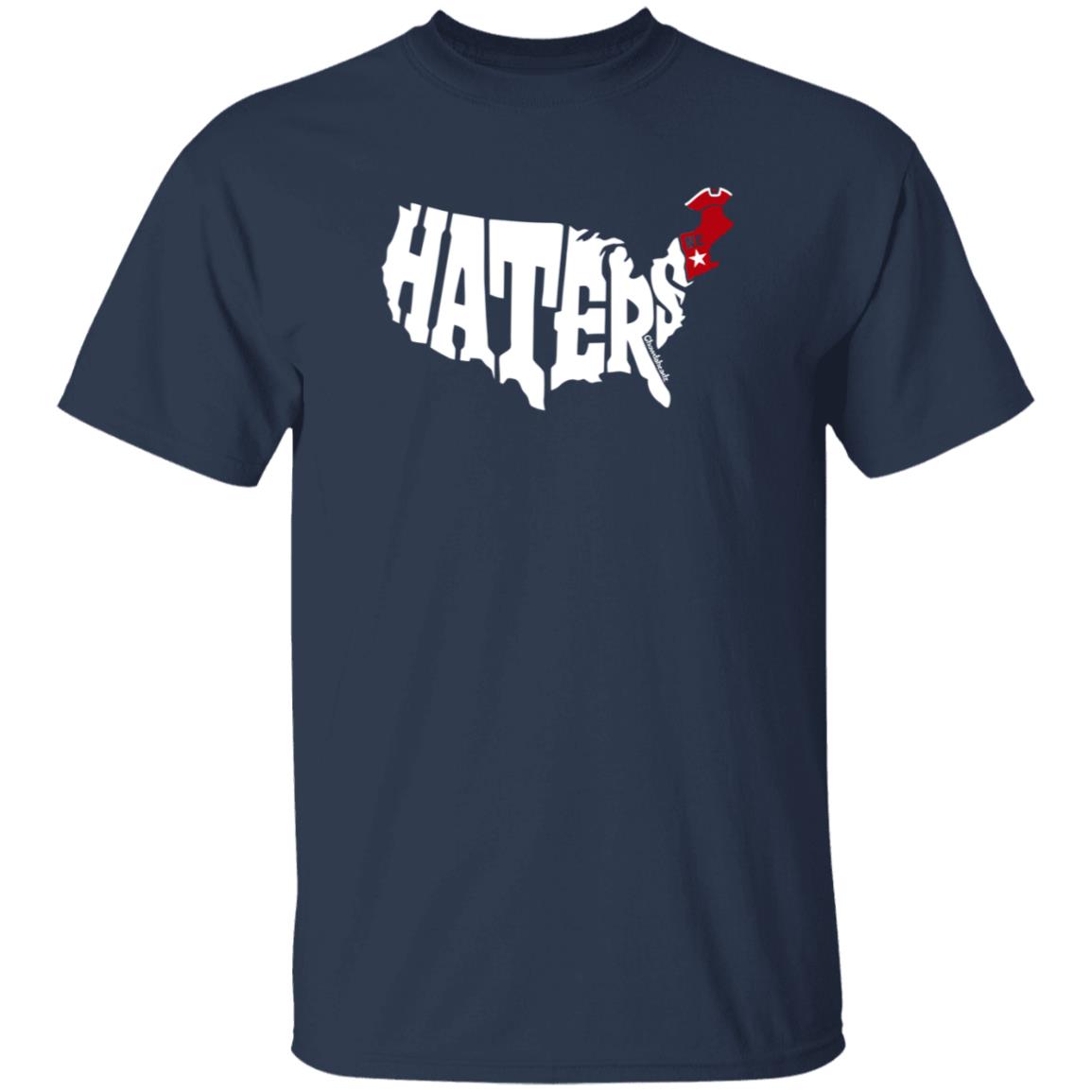 New England Haters Map Shirt Chowdaheadz Stroe Haters Usa Shirt - Teechipus