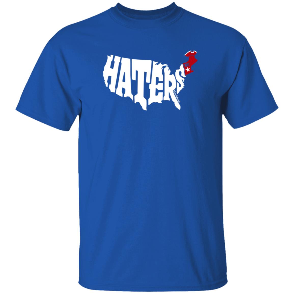 New England Haters Map Shirt Chowdaheadz Stroe Haters Usa Shirt - Teechipus