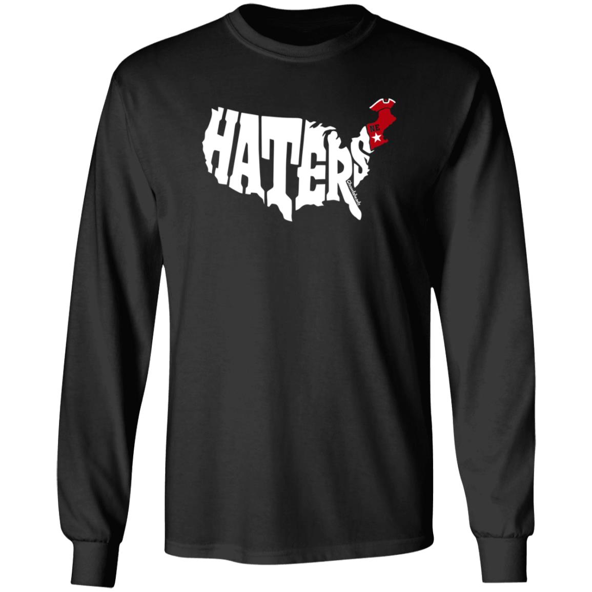 New England Haters Map Shirt Chowdaheadz Stroe Haters Usa Shirt - Teechipus