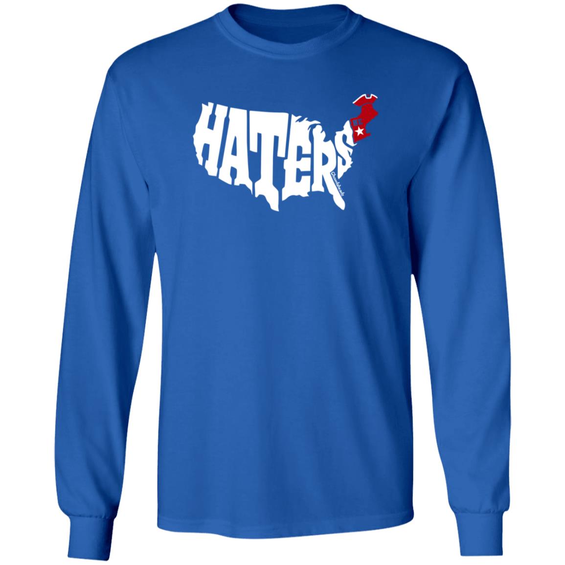 New England Haters Map Shirt Chowdaheadz Stroe Haters Usa Shirt - Teechipus