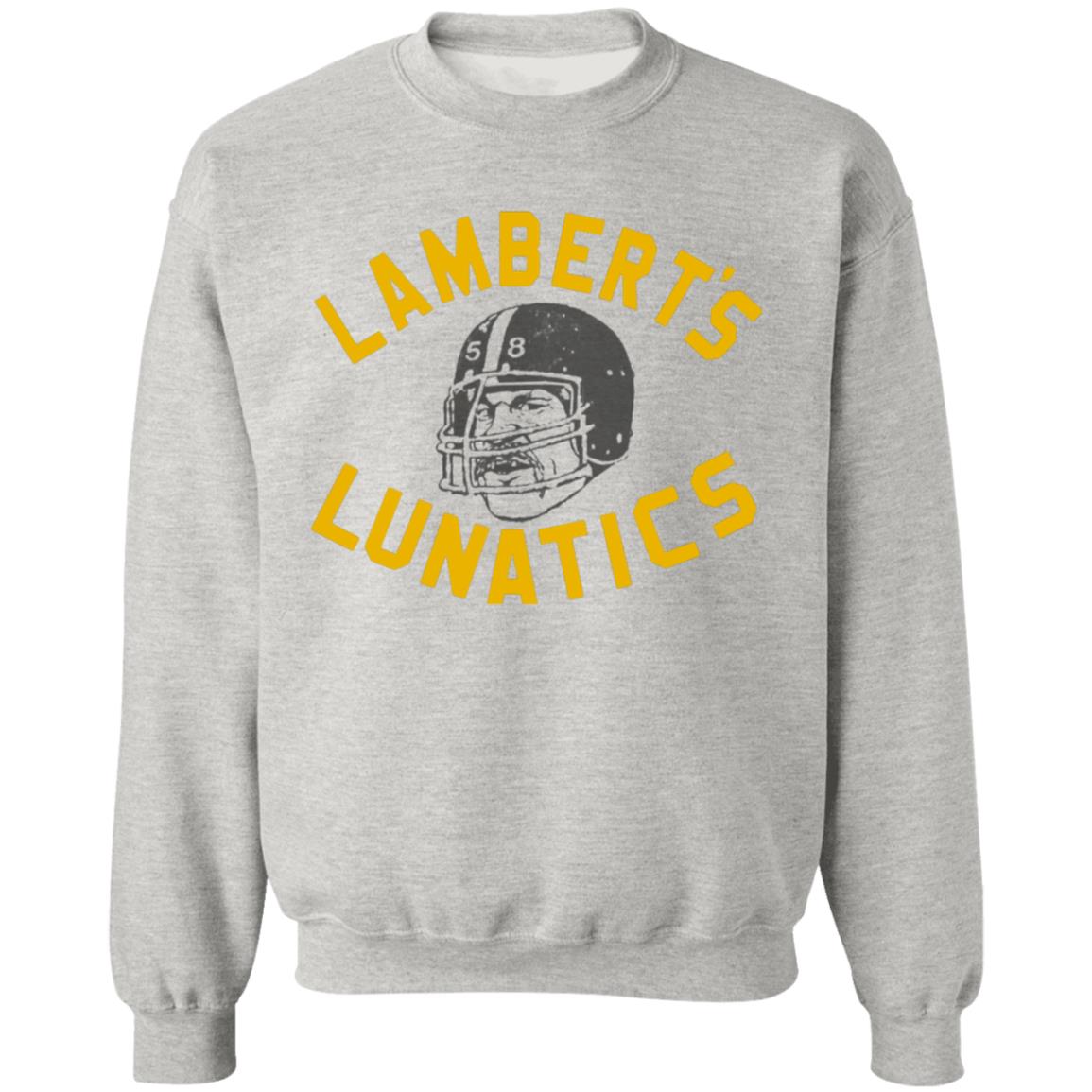 Lambert's Lunatics Shirt Cam Heyward Wearing Jack Lambert Pittsburgh Steelers Shirt - Teechipus