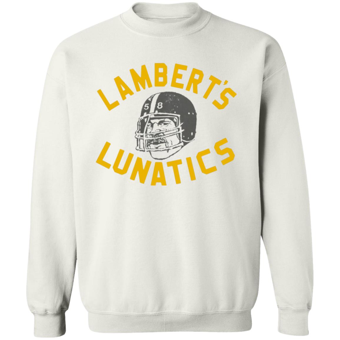 Lambert's Lunatics Shirt Cam Heyward Wearing Jack Lambert Pittsburgh Steelers Shirt - Teechipus
