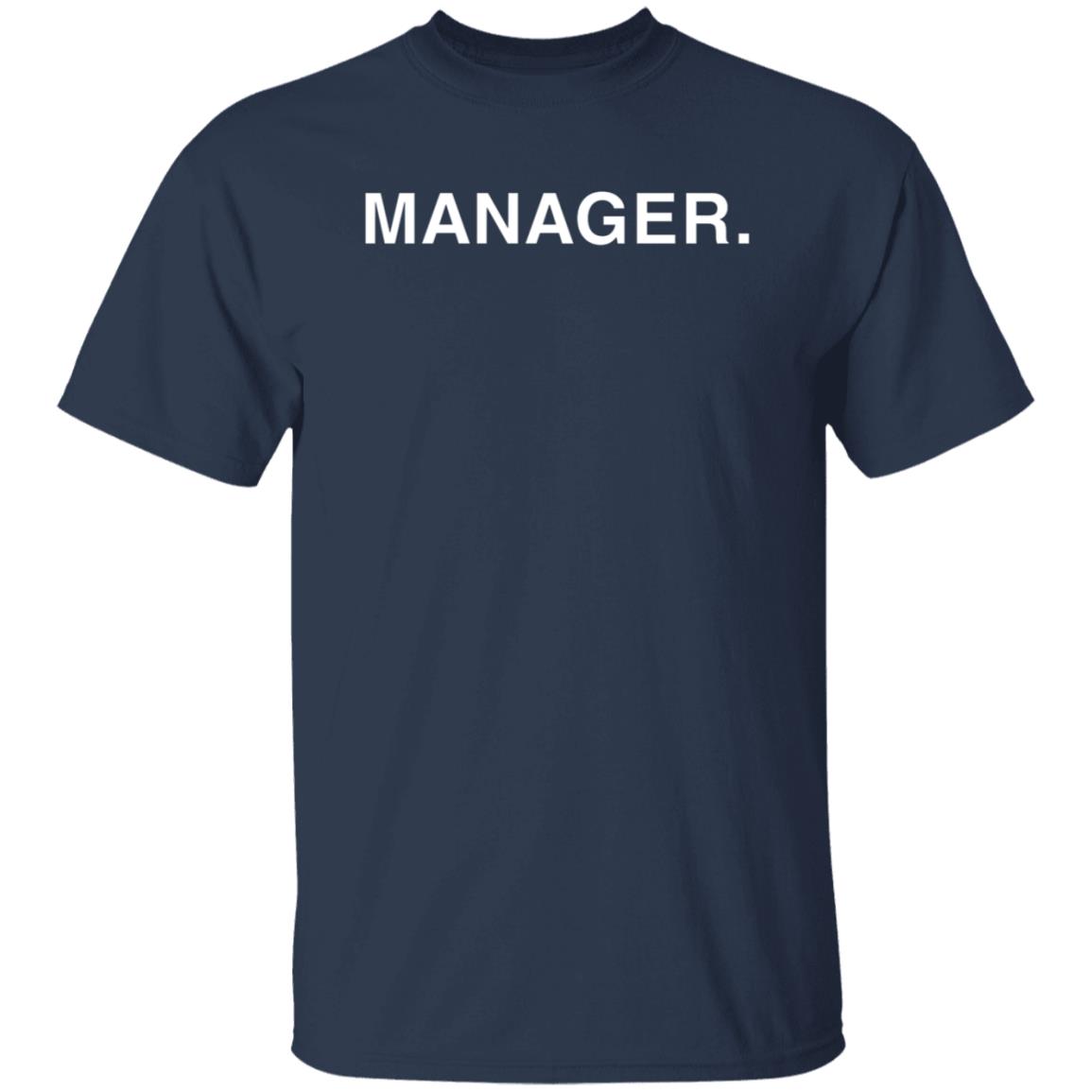 Manager Shirts Obvious Shirt David Ross Manager Shirt - Teechipus