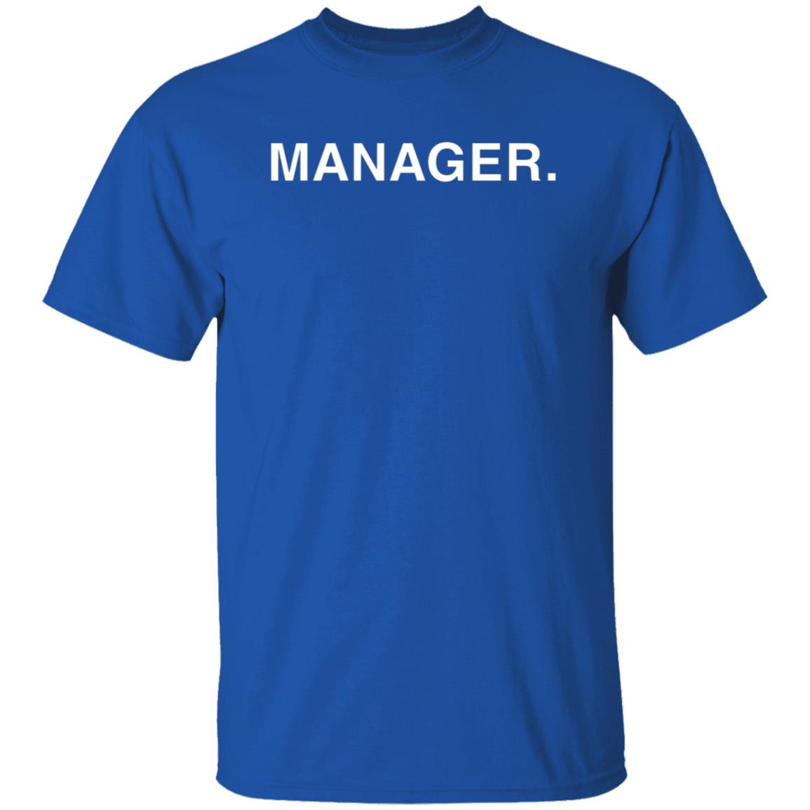 Manager Shirts Obvious Shirt David Ross Manager Shirt - Teechipus