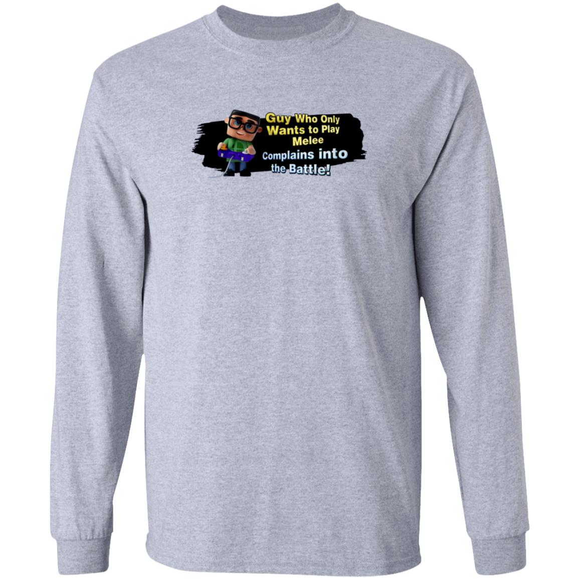 Guy Who Only Wants To Play Melee Shirt Thehardtimes Shop Guy Who Only Wants To Play Melee Shirt Hard Drive - Teechipus