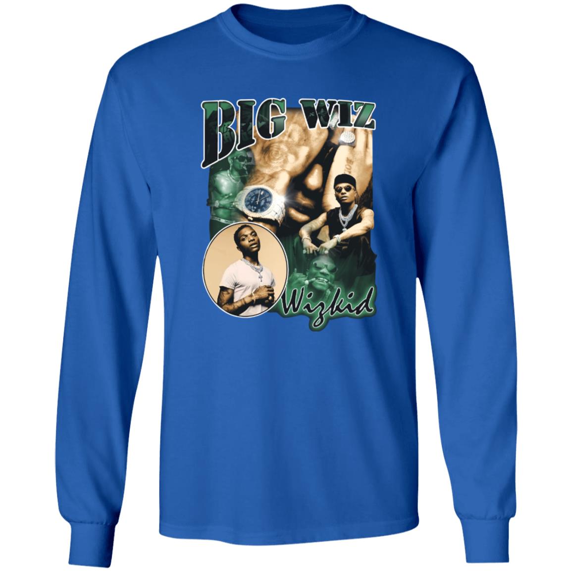 Big Wiz Wizkid Shirt Made In Lagos Merch Big Wiz Wizkid Shirt Lagos Merch Wizkid 2021 Shirt Hoodie Sweatshirt - Teechipus