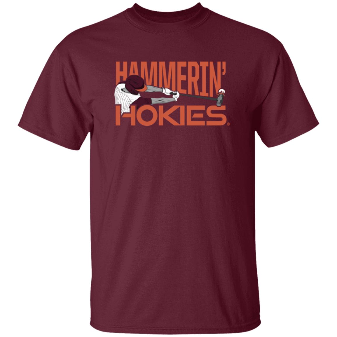 Hammerin' Hokies Shirt Virginia Tech Baseball The Hammerin' Hokies Shirt - Teechipus