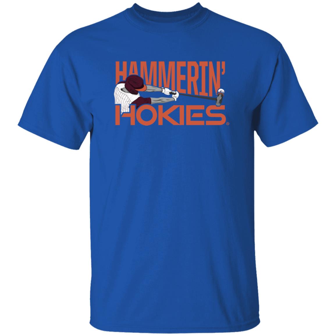 Hammerin' Hokies Shirt Virginia Tech Baseball The Hammerin' Hokies Shirt - Teechipus