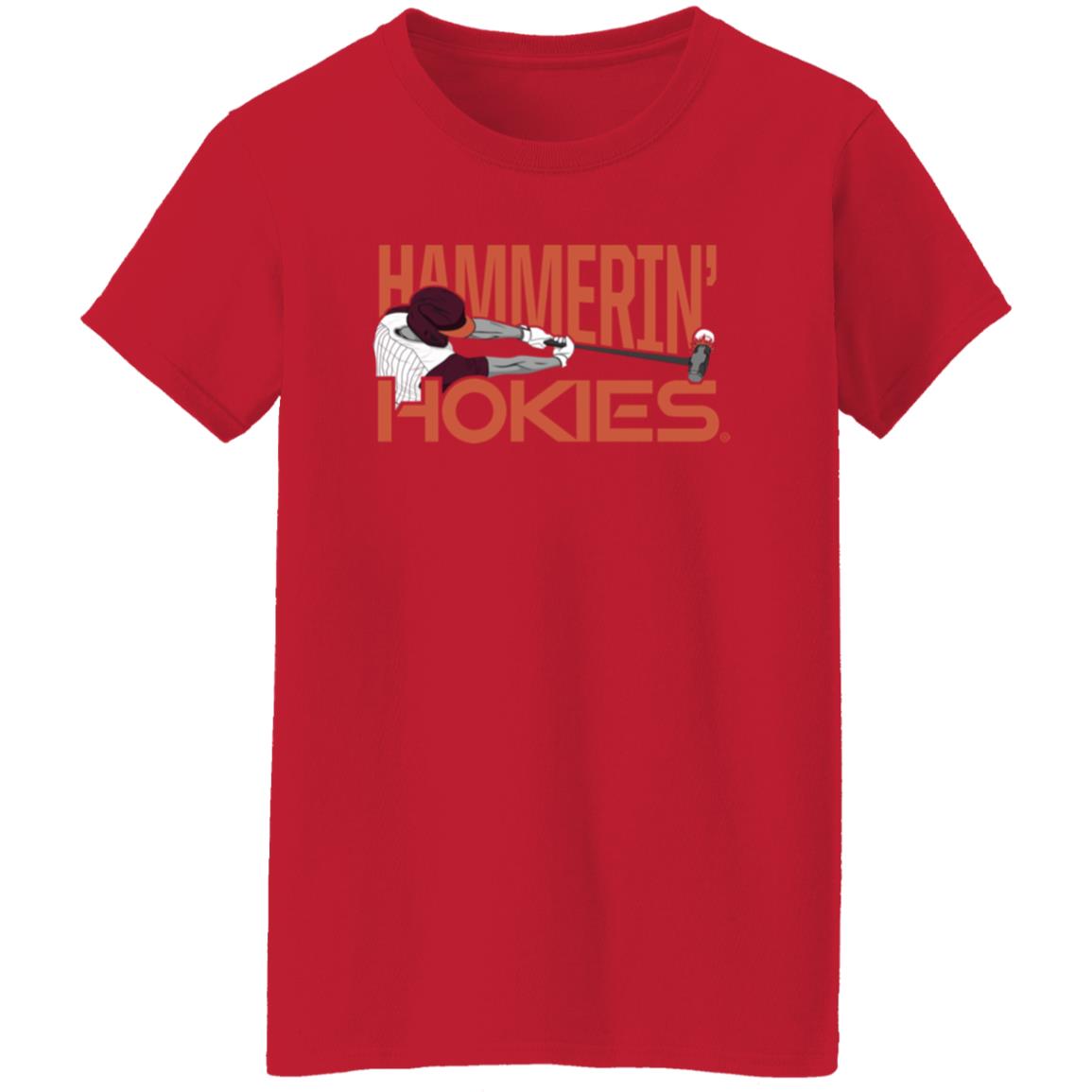 Hammerin' Hokies Shirt Virginia Tech Baseball The Hammerin' Hokies Shirt - Teechipus
