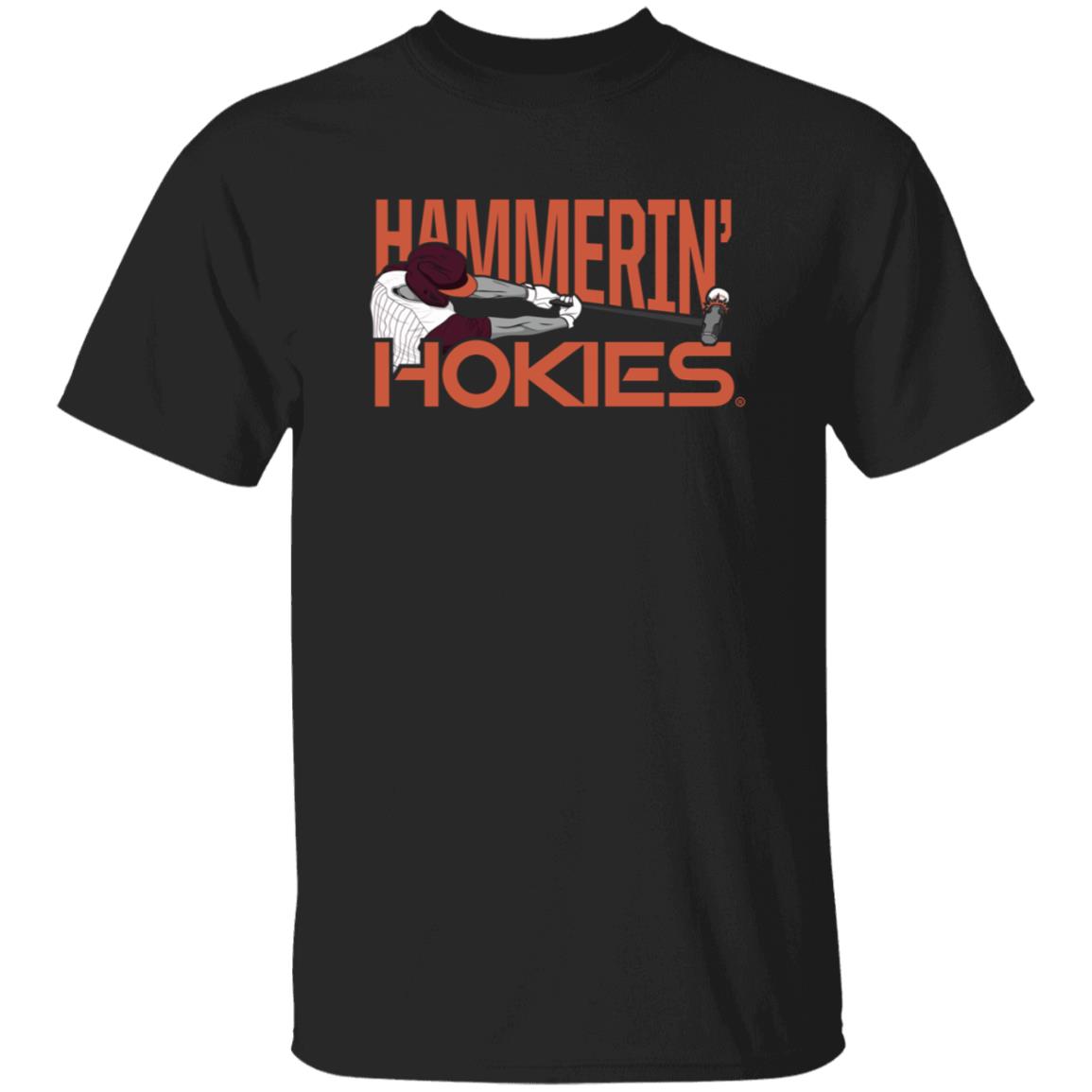 Hammerin' Hokies Shirt Virginia Tech Baseball The Hammerin' Hokies Shirt - Teechipus