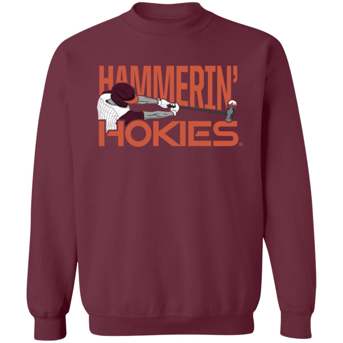 Hammerin' Hokies Shirt Virginia Tech Baseball The Hammerin' Hokies Shirt - Teechipus