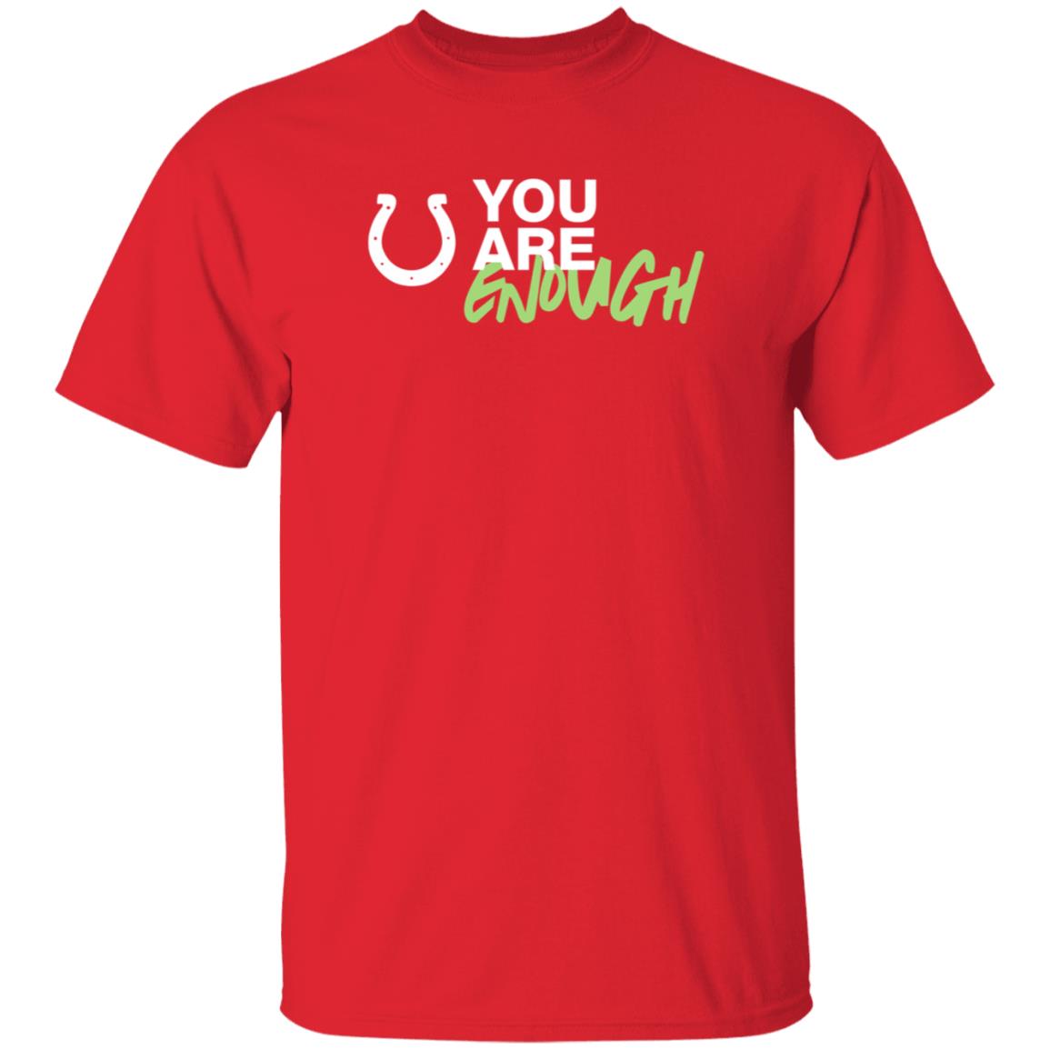 You Are Enough Shirt Indianapolis Colts You Are Enough Shirt Hoodie - Teechipus