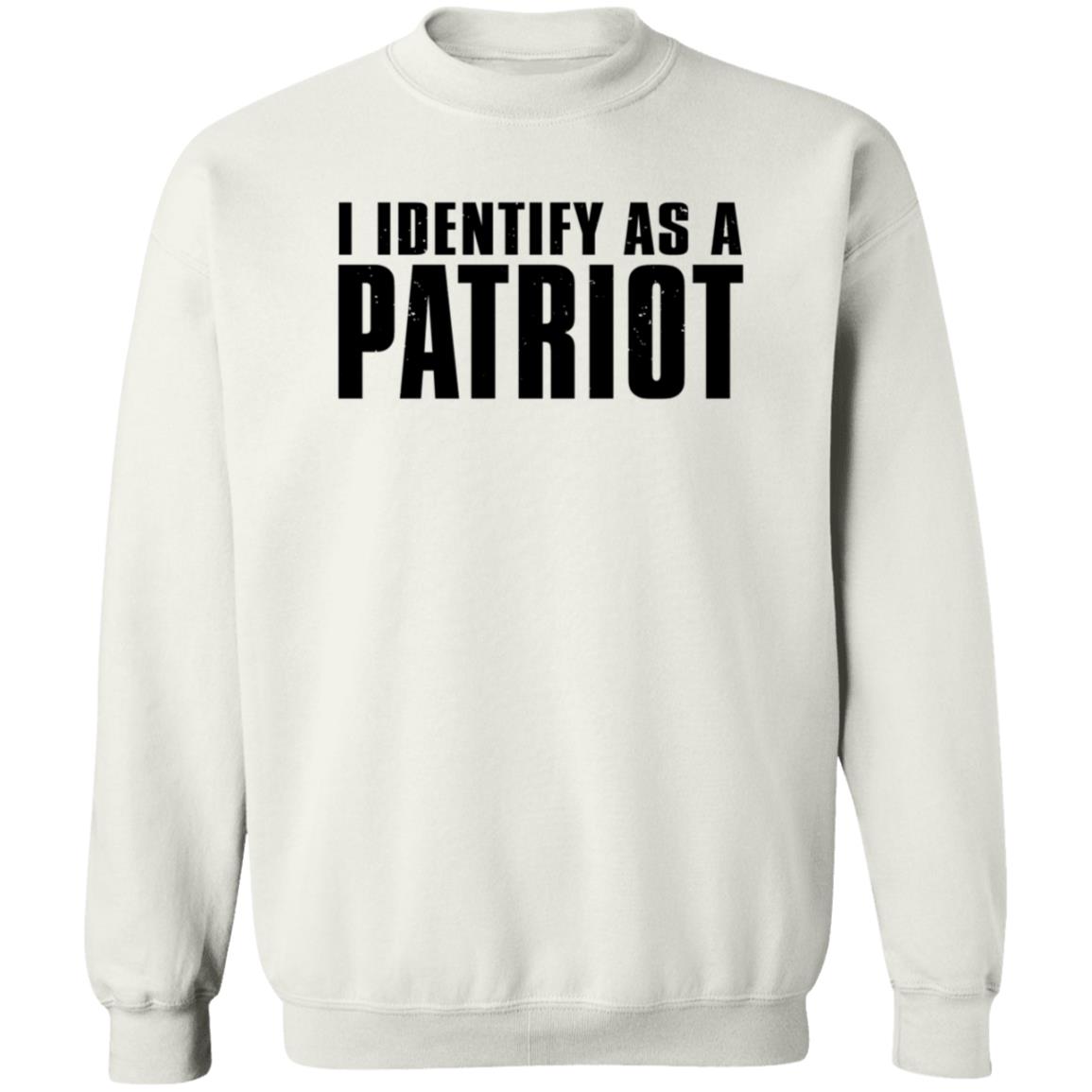 I Identify As A Patriot Shirt Patriotcrew Store I Identify As A Patriot Shirt - Teechipus