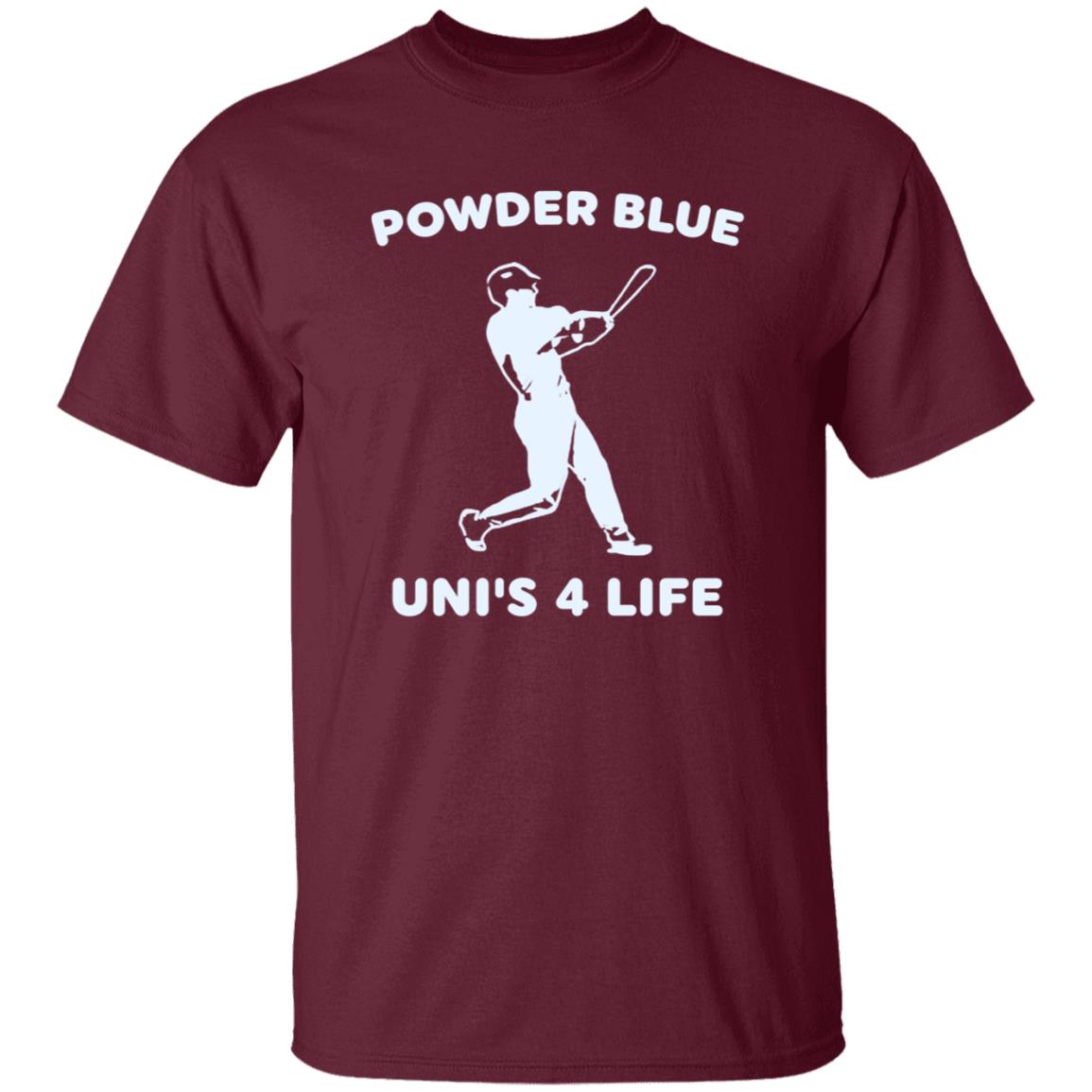 Powder Blue Unis 4 Life Shirt George Springer - Teechipus