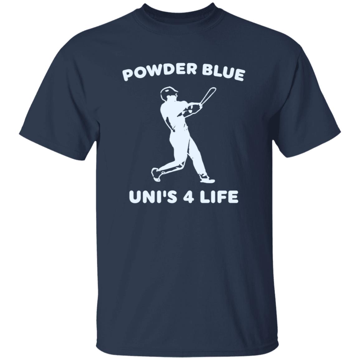 Powder Blue Unis 4 Life Shirt George Springer - Teechipus