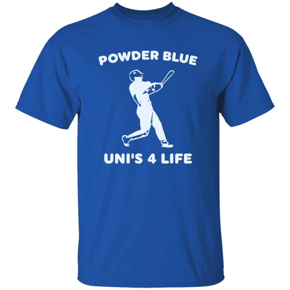 Powder Blue Unis 4 Life Shirt George Springer - Teechipus