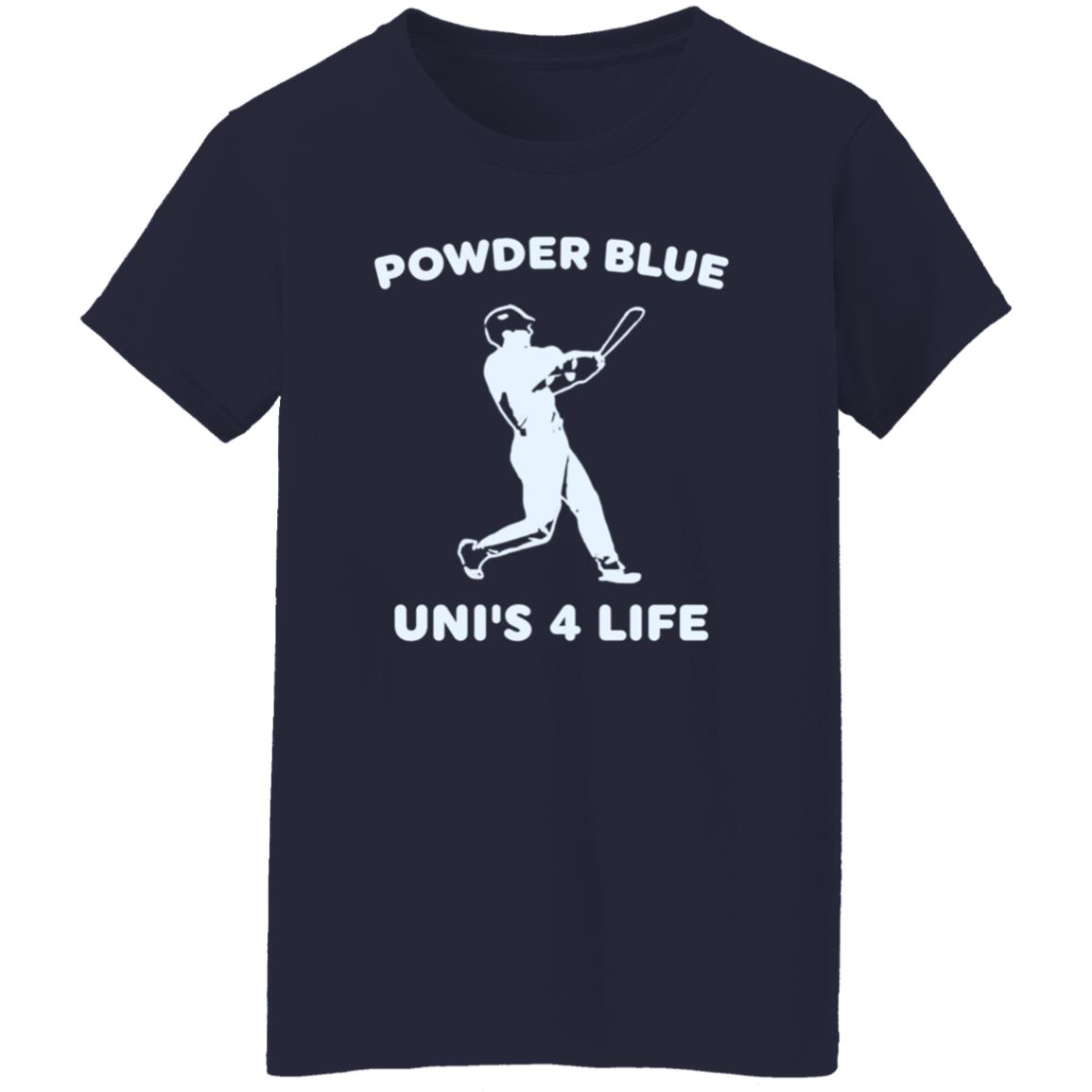 Powder Blue Unis 4 Life Shirt George Springer - Teechipus
