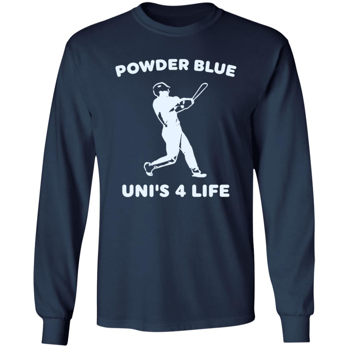 Powder Blue Unis 4 Life Shirt George Springer - Teechipus