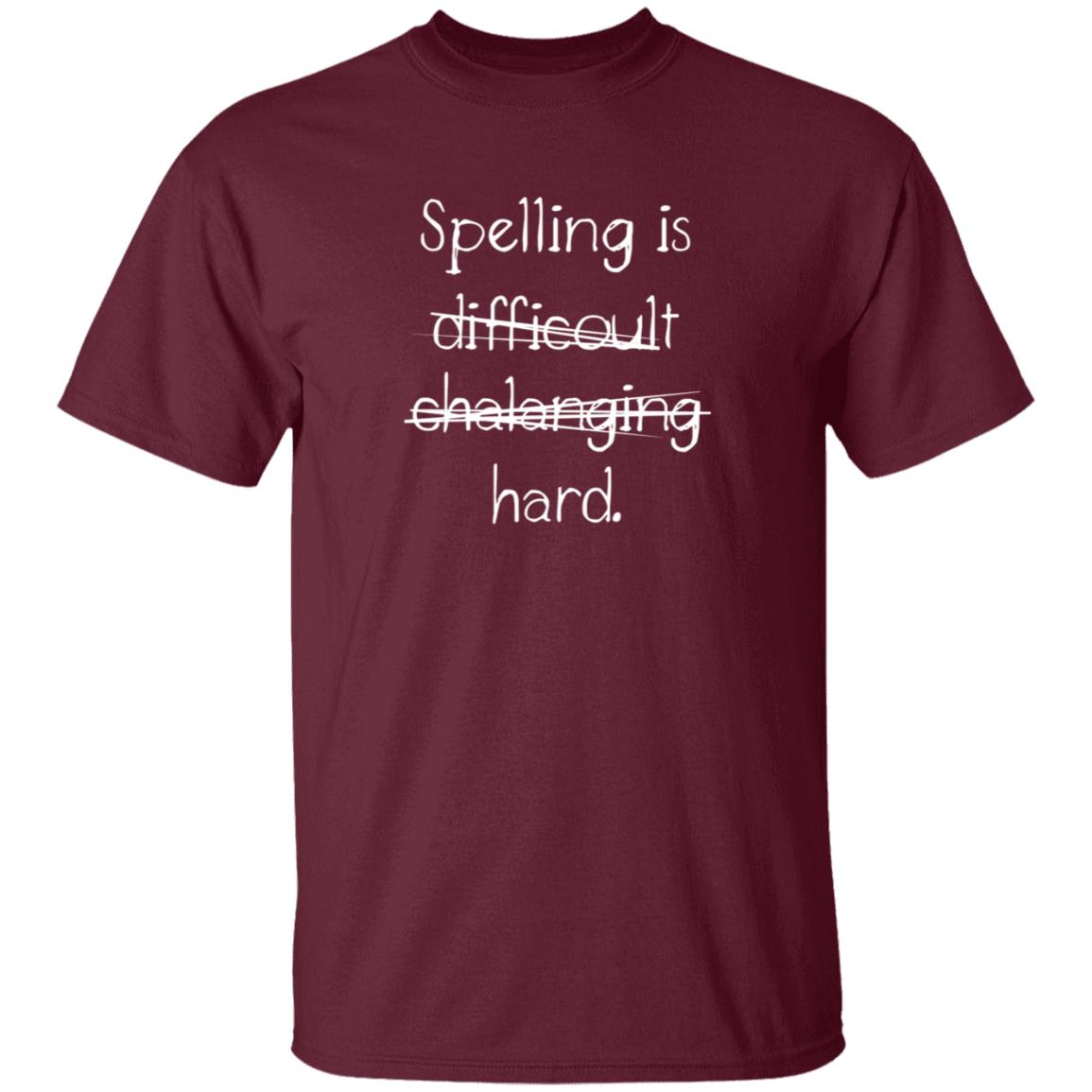 Spelling Is Difficoult Chalanging Hard Shirt Anthonyleshawn Spelling Is Difficoult Chalanging Hard Shirt Hoodie Sweatshirt - Teechipus