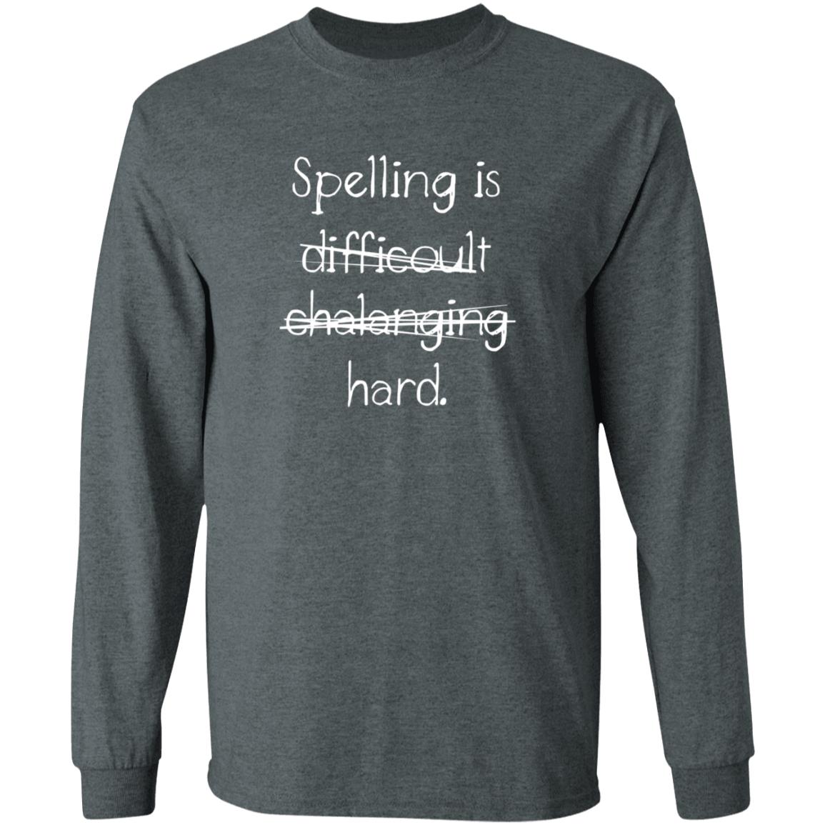 Spelling Is Difficoult Chalanging Hard Shirt Anthonyleshawn Spelling Is Difficoult Chalanging Hard Shirt Hoodie Sweatshirt - Teechipus