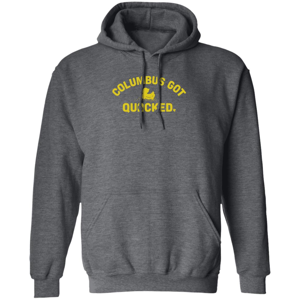 Columbus Got Quacked Shirt Breakingt Shop Columbus Got Quacked Shirt Oregon Ducks - Teechipus