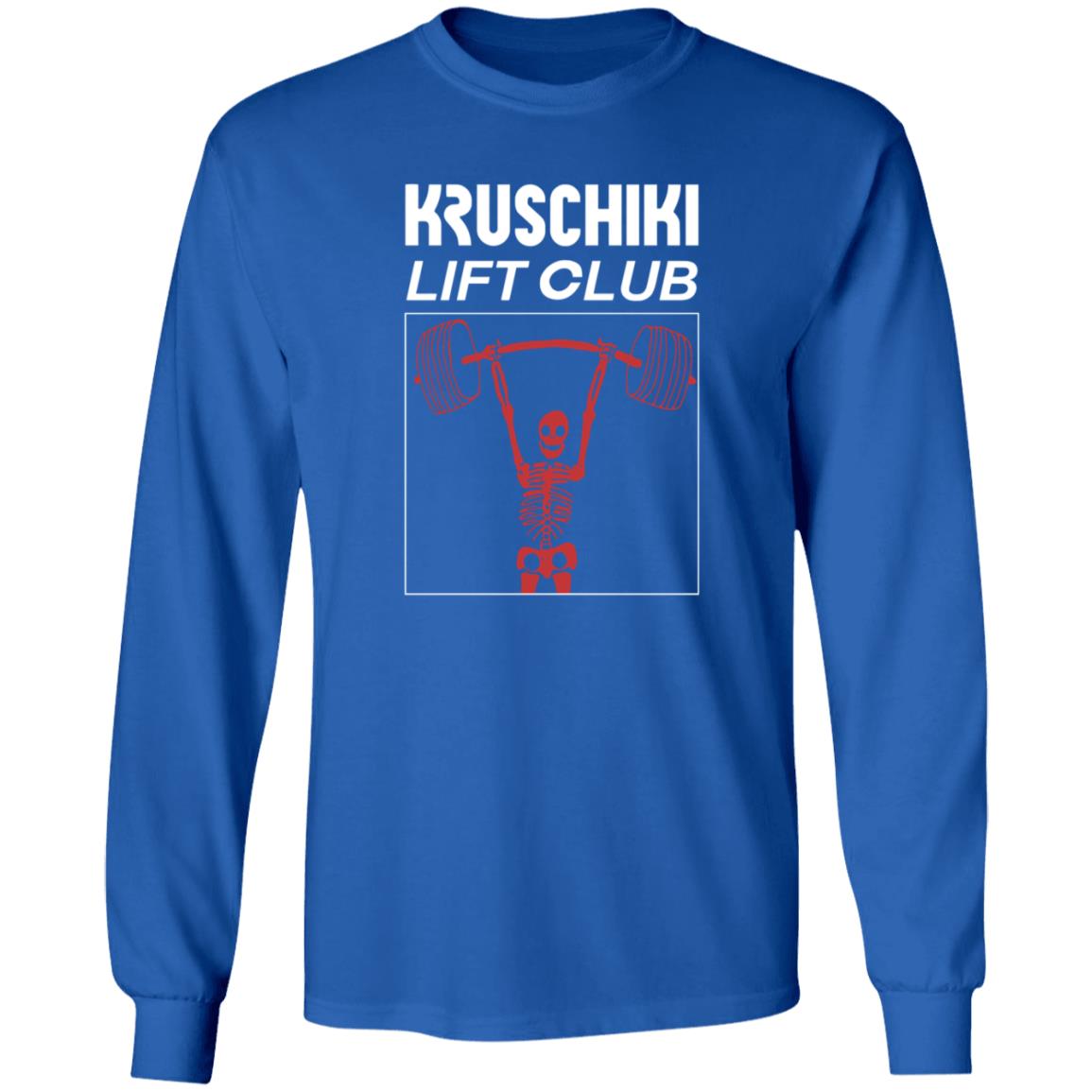 Kruschiki Lift Club Shirt Kruschiki Supply Kruschiki Company Lift Club T Shirt - Teechipus