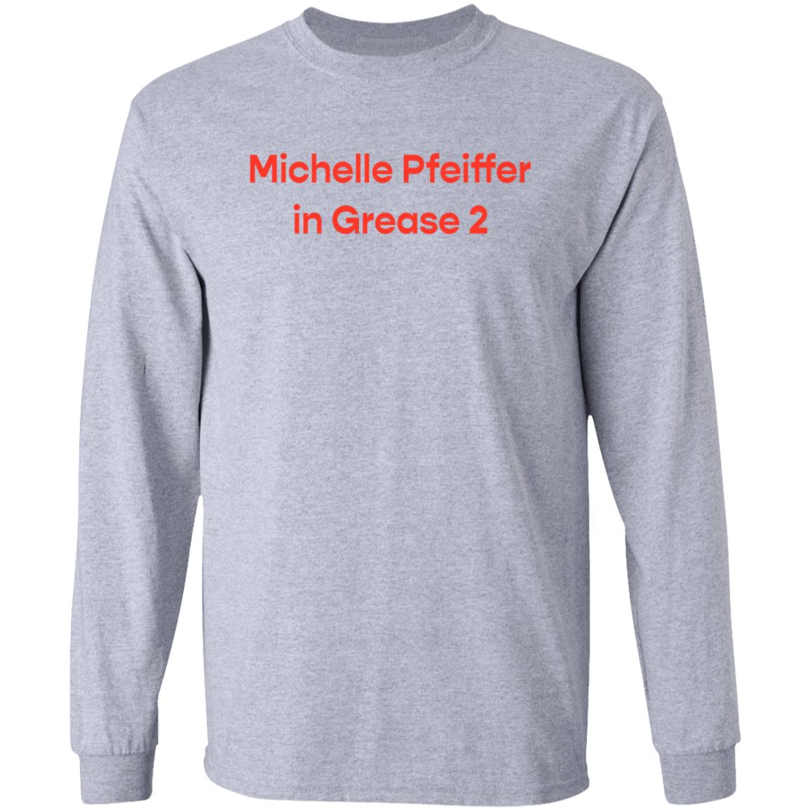 Michelle Pfeiffer In Grease 2 Shirt Courtney Lesueur Michelle Pfeiffer In Grease 2 Shirt Hoodie Sweashirt - Teechipus