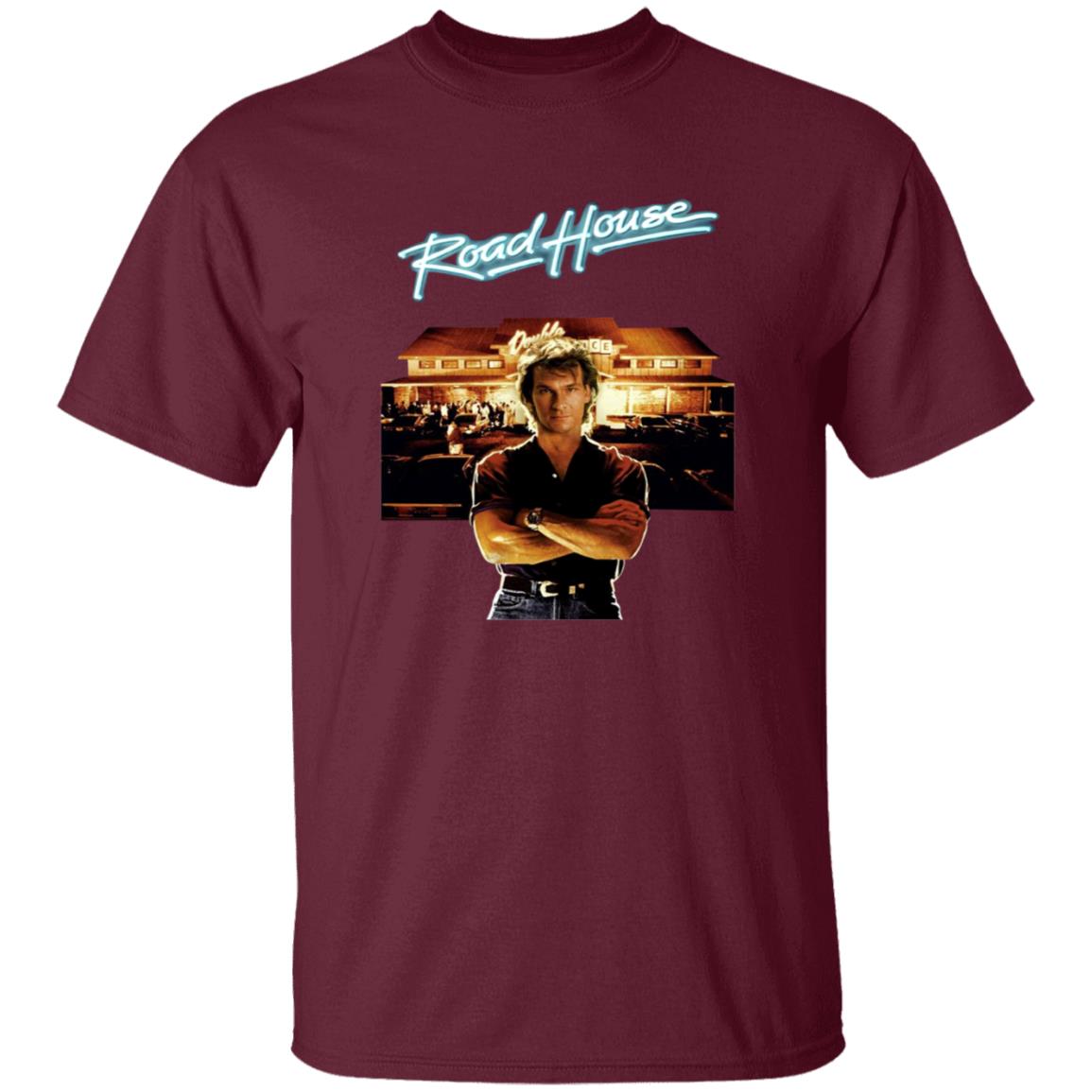 Road House Shirt Roadhouse Patrick Swayze Retro 80'S Movie T Shirt Hoodie Sweatshirt - Teechipus