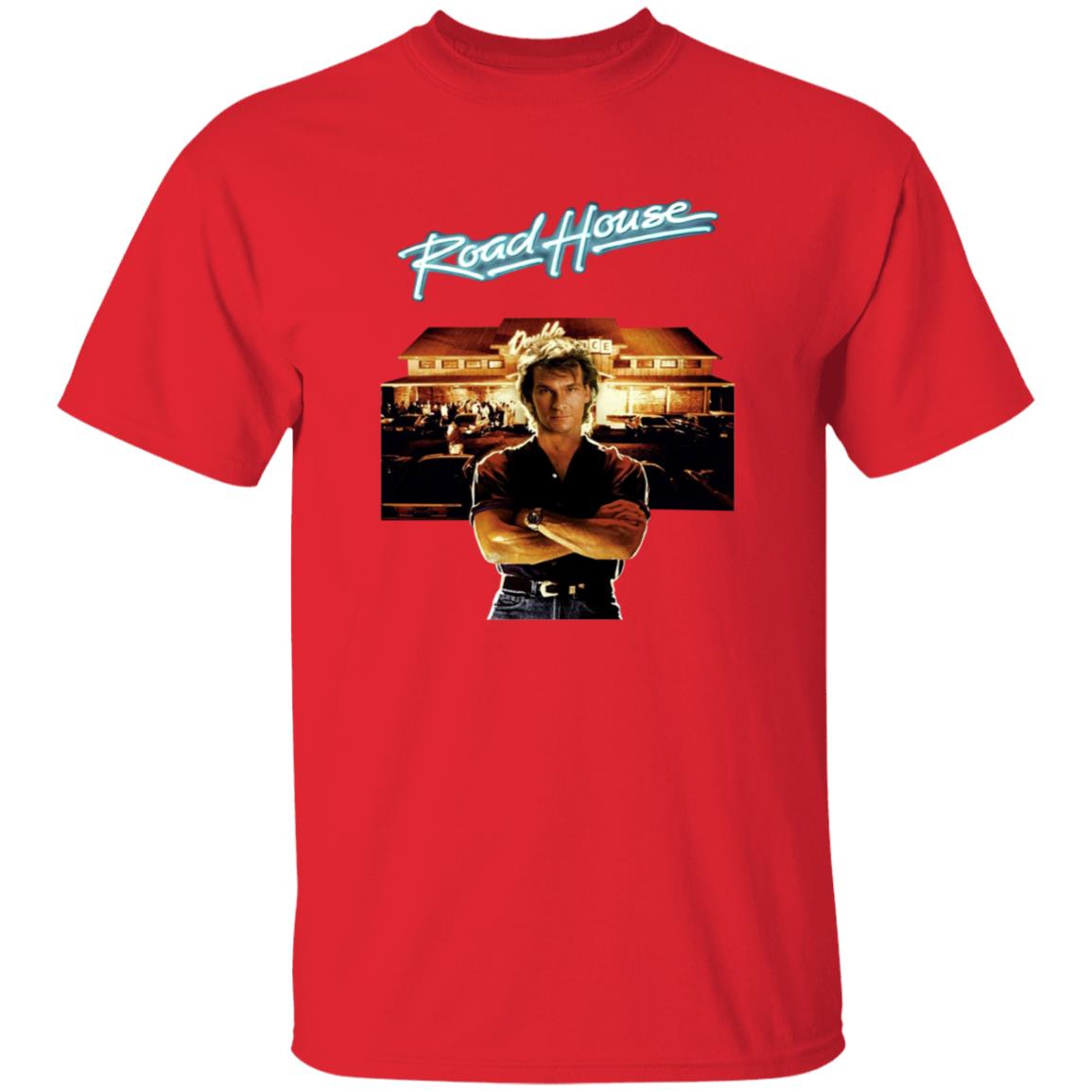 Road House Shirt Roadhouse Patrick Swayze Retro 80'S Movie T Shirt Hoodie Sweatshirt - Teechipus