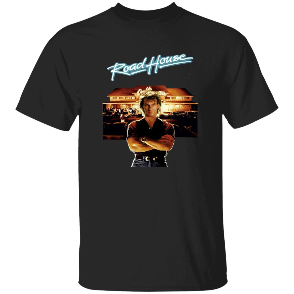 Road House Shirt Roadhouse Patrick Swayze Retro 80'S Movie T Shirt Hoodie Sweatshirt - Teechipus