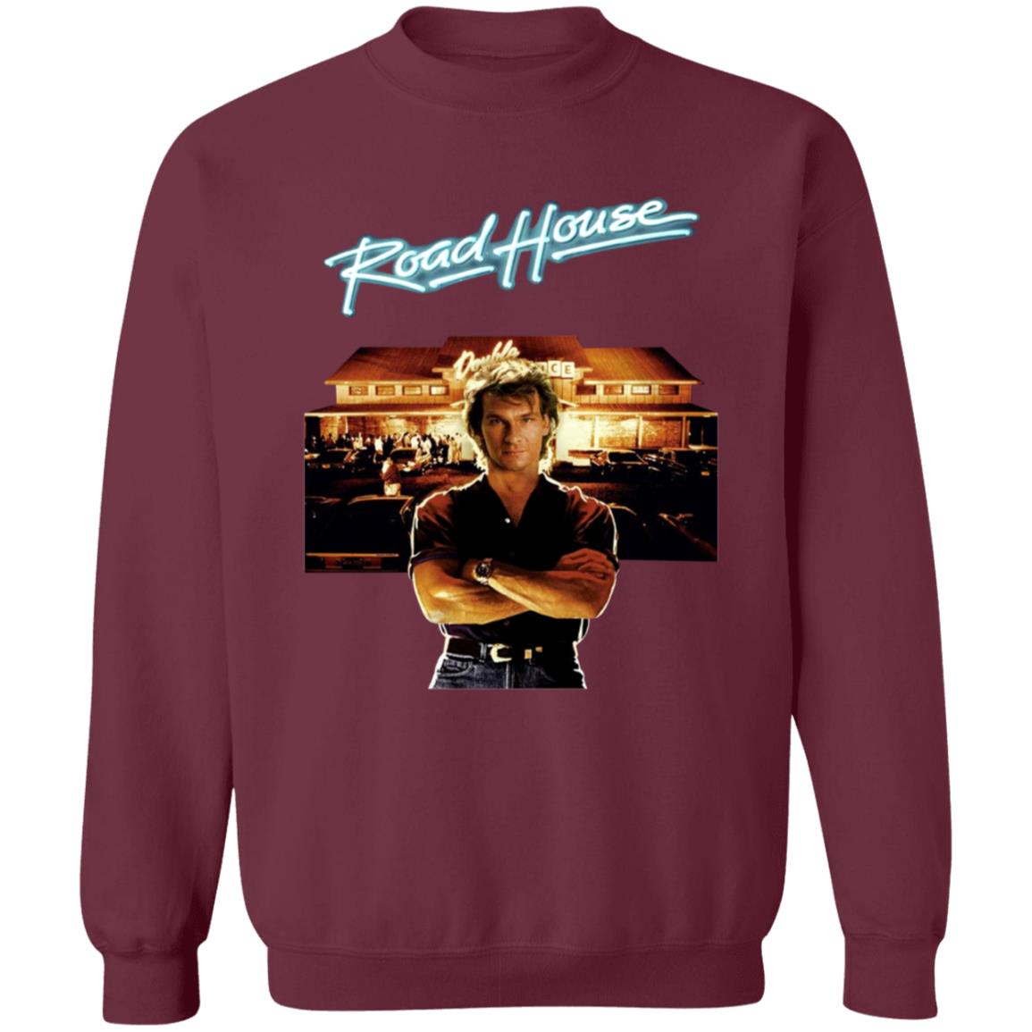Road House Shirt Roadhouse Patrick Swayze Retro 80'S Movie T Shirt Hoodie Sweatshirt - Teechipus