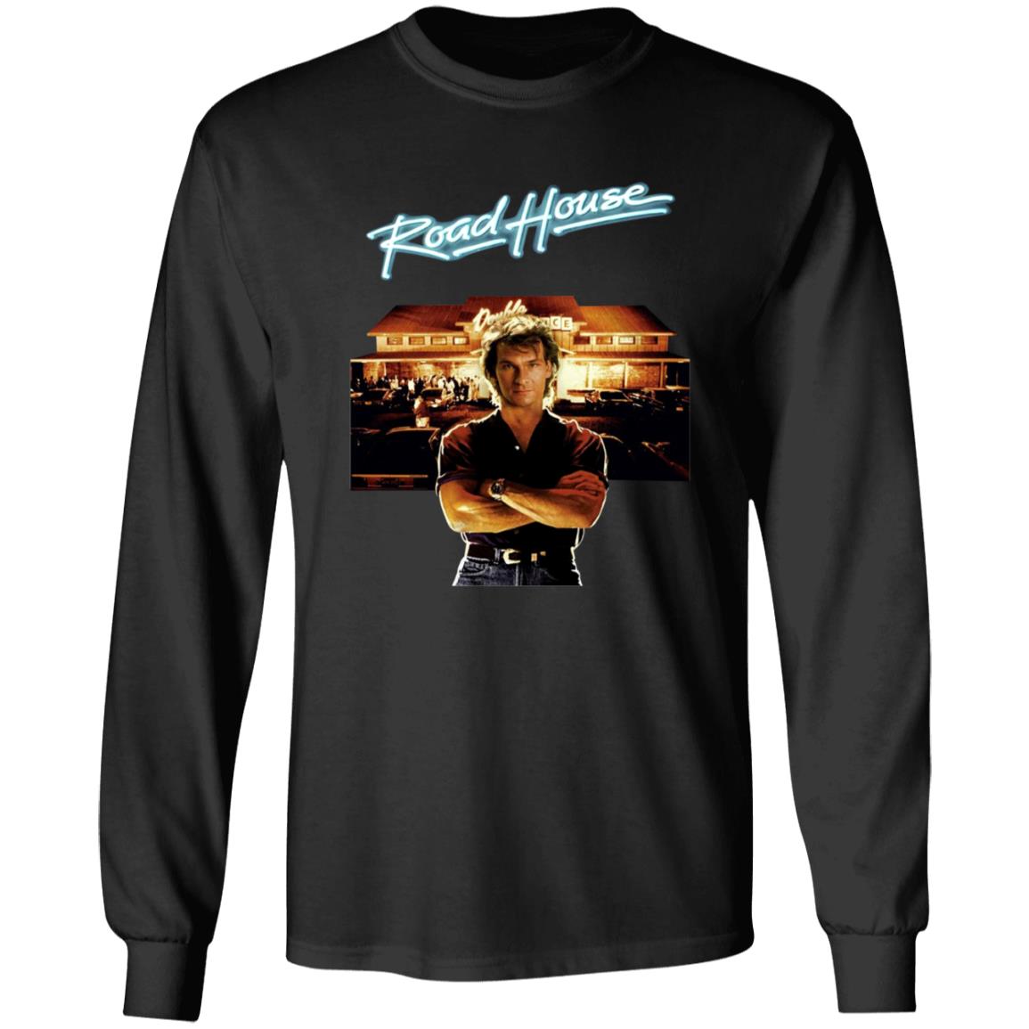 Road House Shirt Roadhouse Patrick Swayze Retro 80'S Movie T Shirt Hoodie Sweatshirt - Teechipus