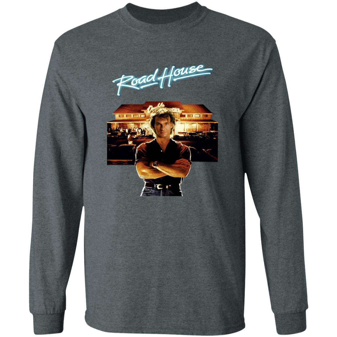 Road House Shirt Roadhouse Patrick Swayze Retro 80'S Movie T Shirt Hoodie Sweatshirt - Teechipus