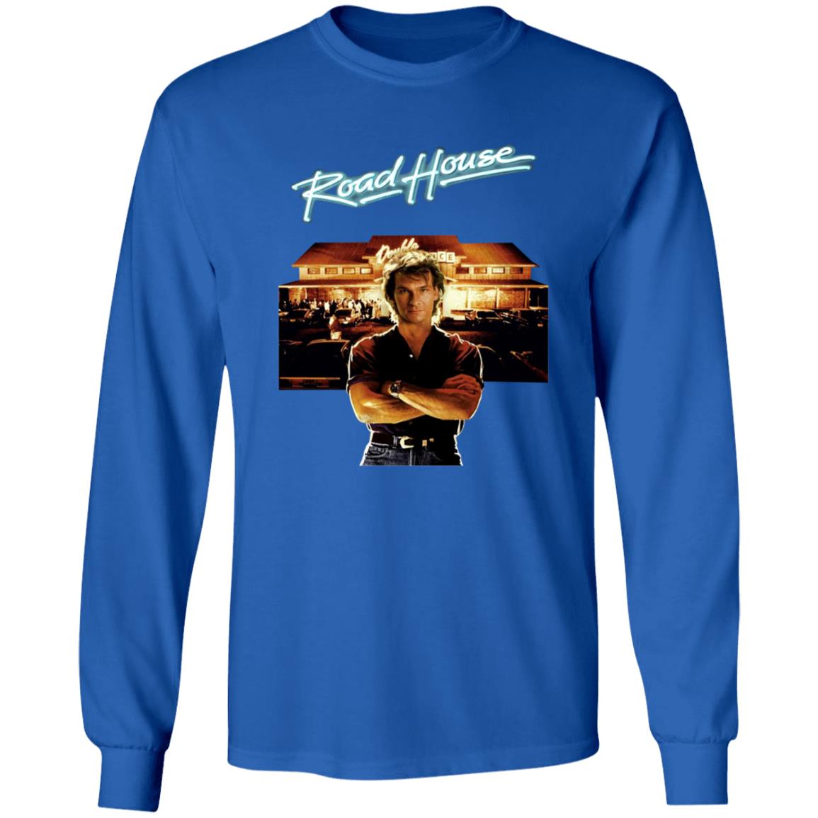 Road House Shirt Roadhouse Patrick Swayze Retro 80'S Movie T Shirt Hoodie Sweatshirt - Teechipus