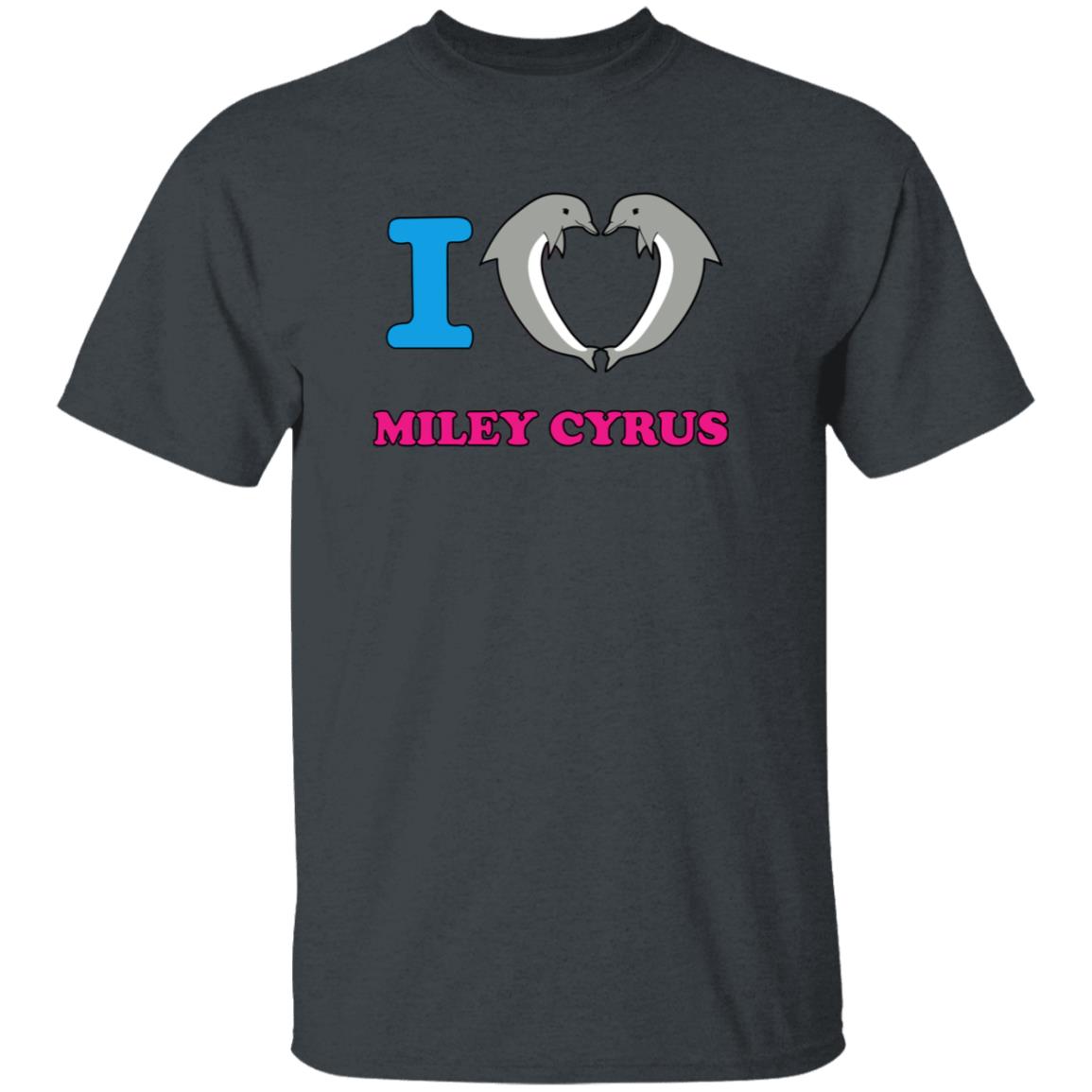 I Love Miley Cyrus Shirt Aron Piper - Teechipus