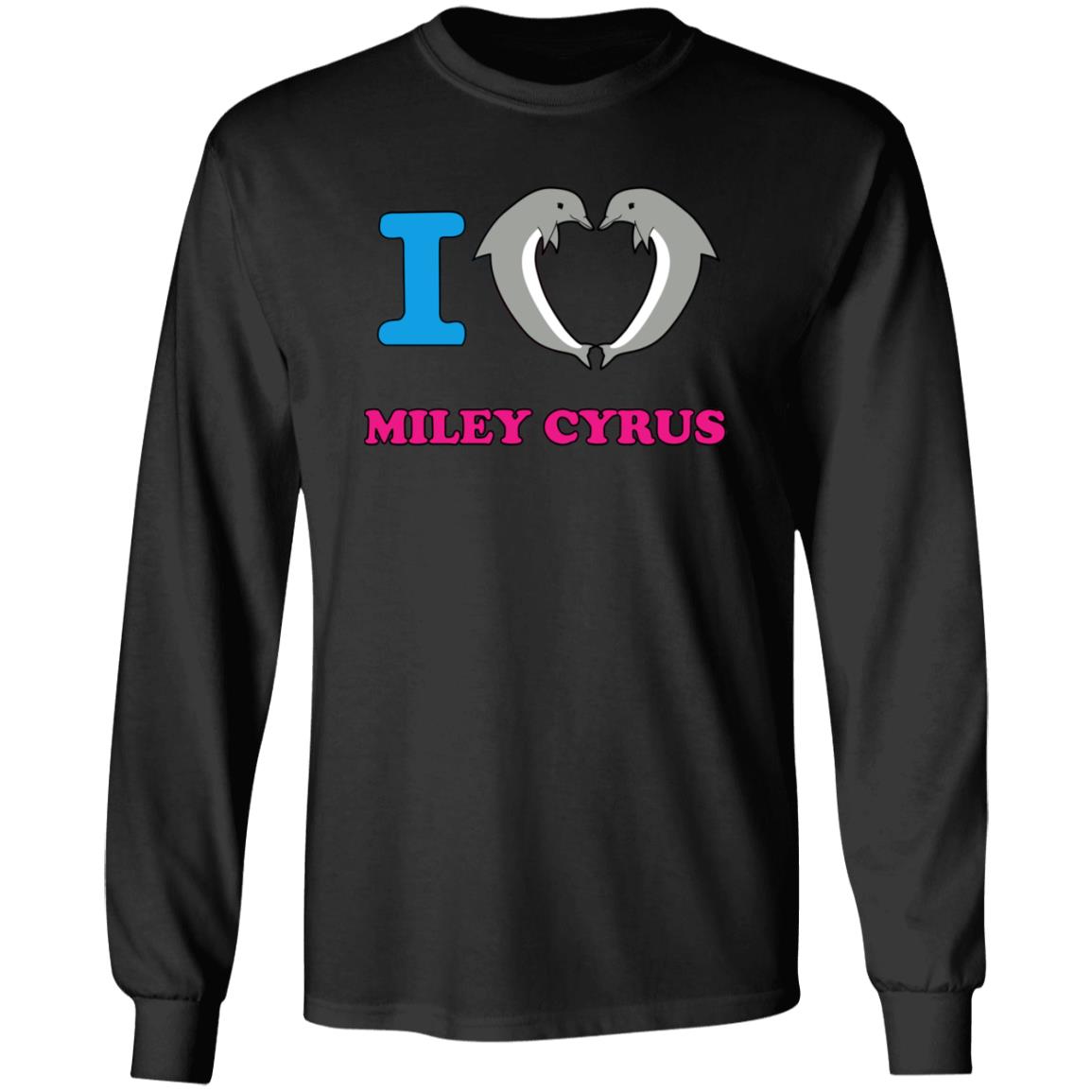 I Love Miley Cyrus Shirt Aron Piper - Teechipus