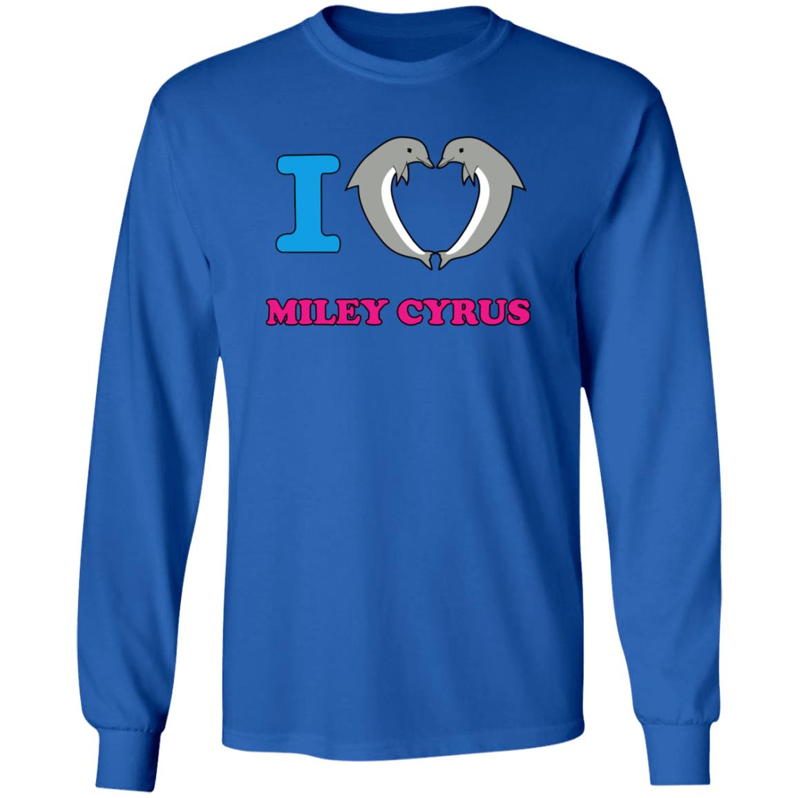 I Love Miley Cyrus Shirt Aron Piper - Teechipus