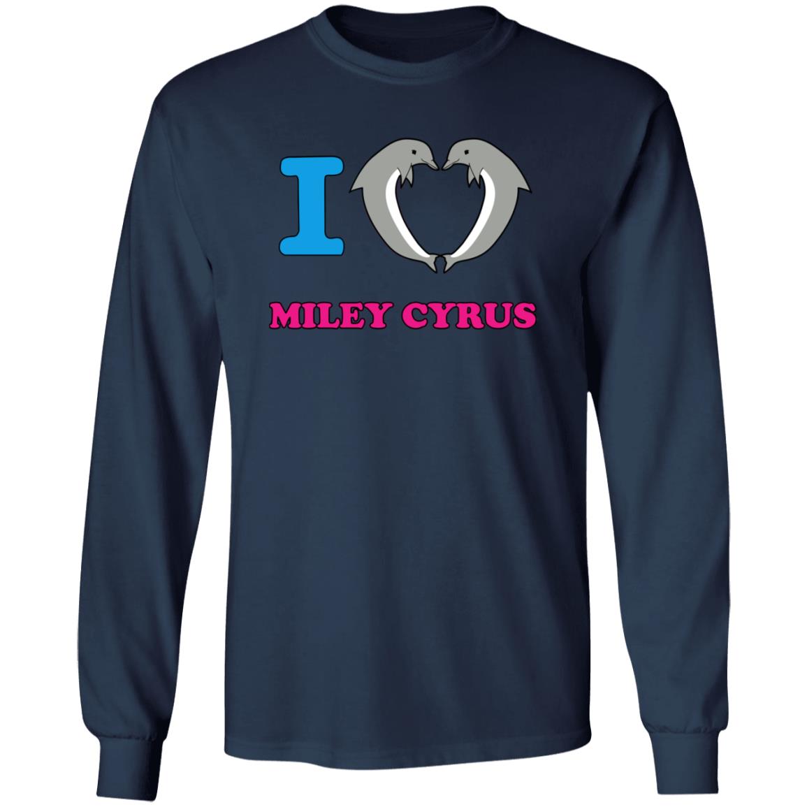 I Love Miley Cyrus Shirt Aron Piper - Teechipus