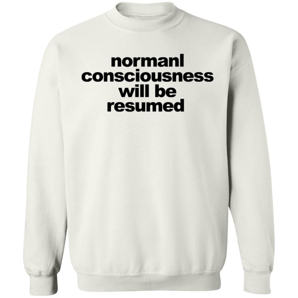 Normal Consciousness Will Be Resumed Shirt Lesley-Ann Brandt Lucifer shirt - Teechipus